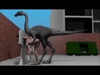 [ Zoophilia Sex ] Helpless miniature cartoon bitch in BDSM restraints getting fucked by animal in this animated vid